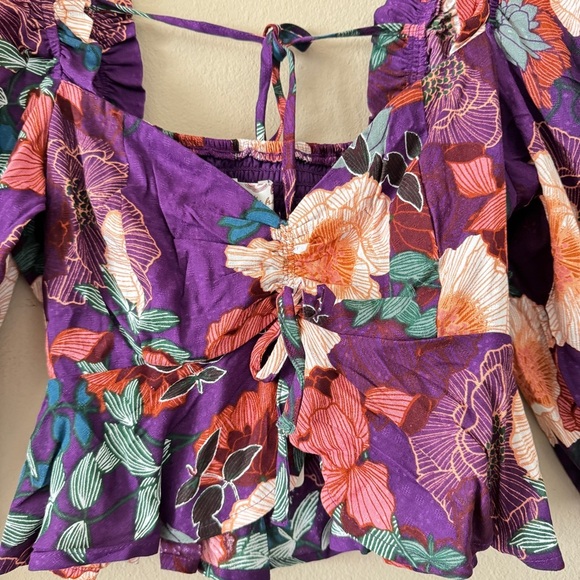 NWT Band of The Free Floriane Boho Top - Picture 4 of 12